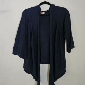 Large Tie Front with Hoodie